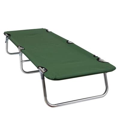 metal frame camp bed