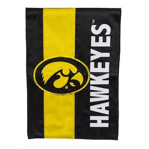 1 ft. x 1-1/2 ft. University of Iowa Embellished Garden Flag