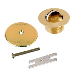 1.865 in. Overall Diameter x 11.5 Threads x 1.25 in. PresFlo Trim Kit, Polished Brass