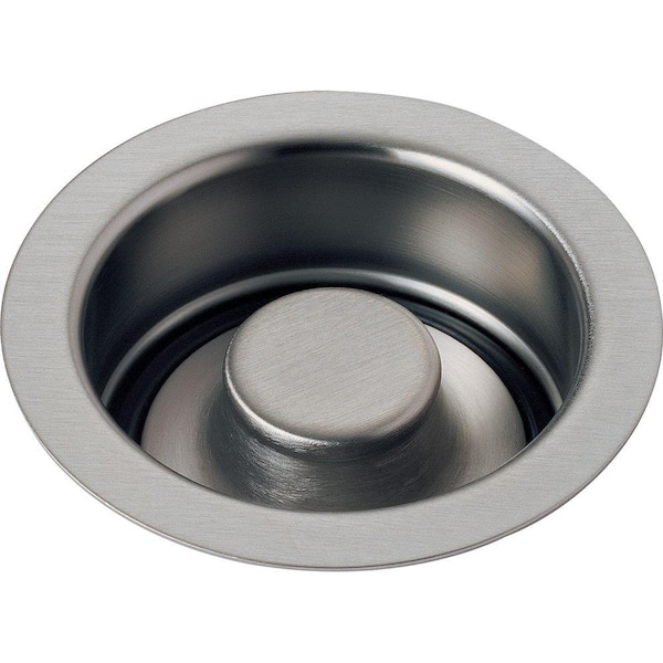 Delta Classic Collection 3 in. Kitchen Disposal and Flange Stopper in Stainless