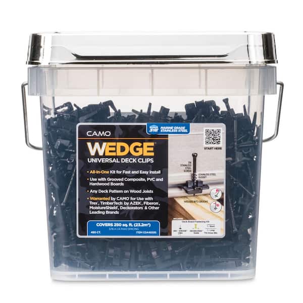 CAMO Wedge Stainless Steel Hidden Deck Fastener Clip (450-Count/250 sq. ft.)