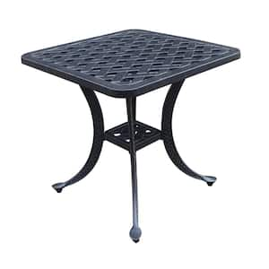 Cast Standard End Table, Dark Lava Bronze