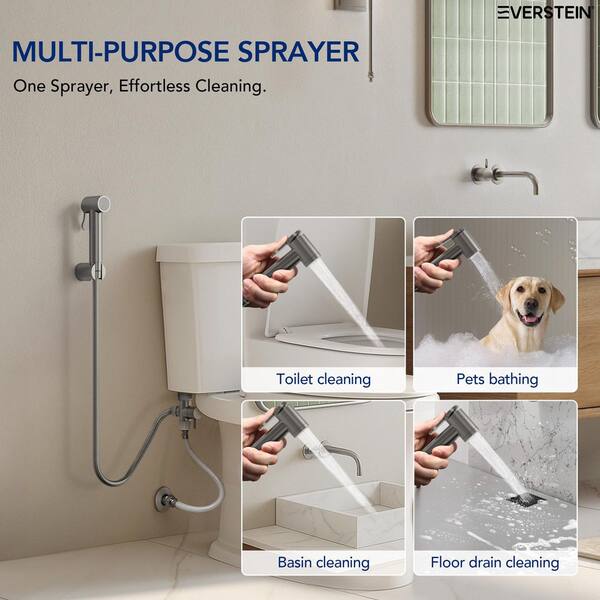 EVERSTEIN 1 Handle Single Cold Bidet Faucet Space-Saving in