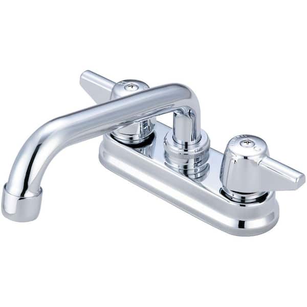 Central Brass 2-Handle Bar Faucet in Chrome