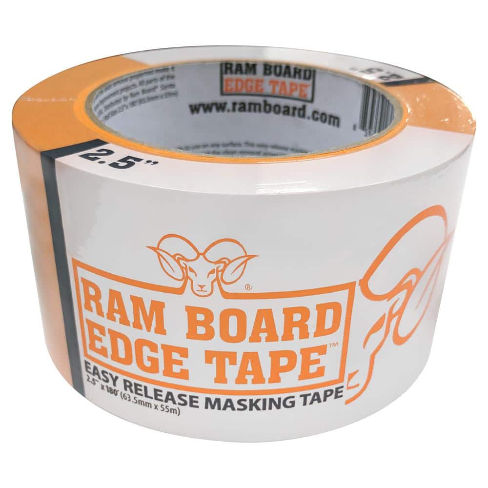 Black & White PVC Floor Tape for Correx Ramboard & Fleece Hard Floor Protector 