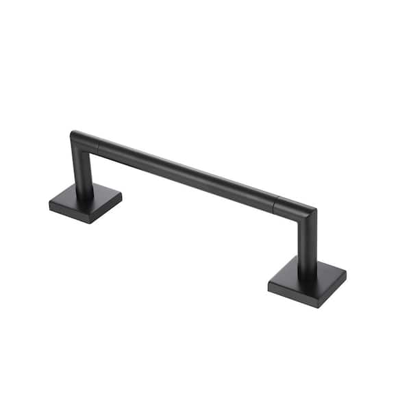 Rapture 31.8 in. Wall Mounted Towel Bar-Matte Black Finish
