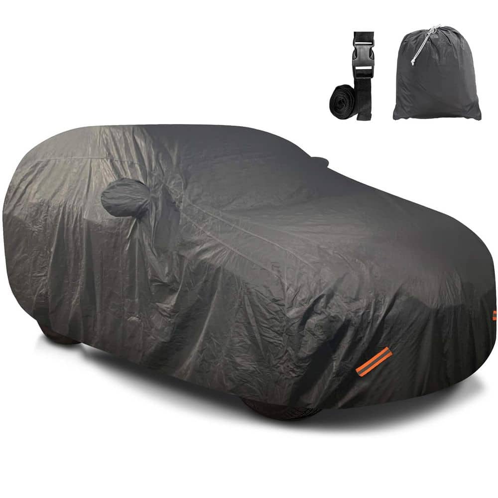 190 in. x 75 in. x 72 in. Heavy-Duty Waterproof Car Cover - Thick 250g PVC Cotton Lined - Medium SUV Cover price history on PriceWatchPro