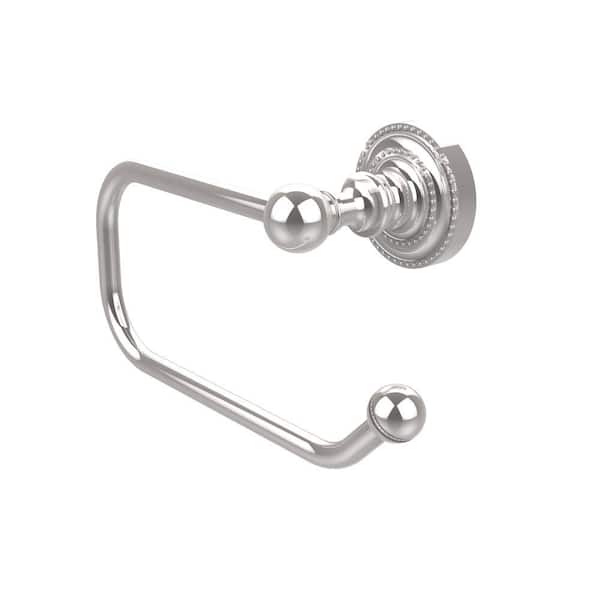 Allied Brass Dottingham Collection European Style Single Post Toilet Paper Holder in Polished Chrome