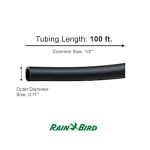 1/2 in. (0.71 in. O.D.) x 100 ft. Distribution Tubing for Drip Irrigation