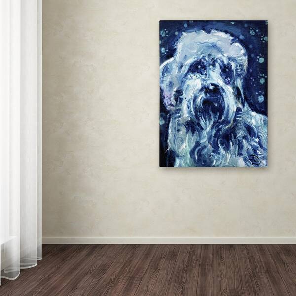 Trademark Fine Art 47 in. x 35 in. "Little Frosty" by Lowell S.V. Devin Printed Canvas Wall Art