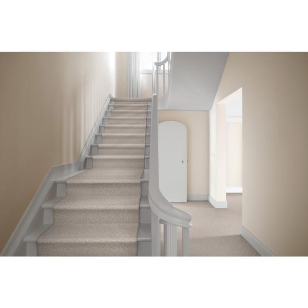 Sand Dunes II Strabell Beige 62 oz. Nylon Texture Carpet - Installation Required