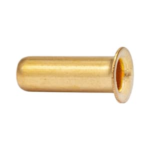 1/4 in. Brass Compression Insert Fitting (50-Pack)