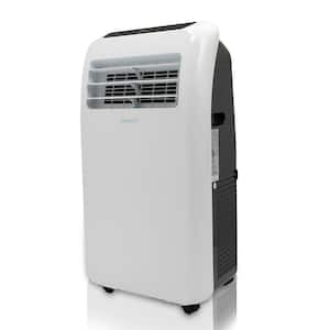 7,000 BTU Portable Air Conditioner Cools 450 Sq. Ft. with Heater in White