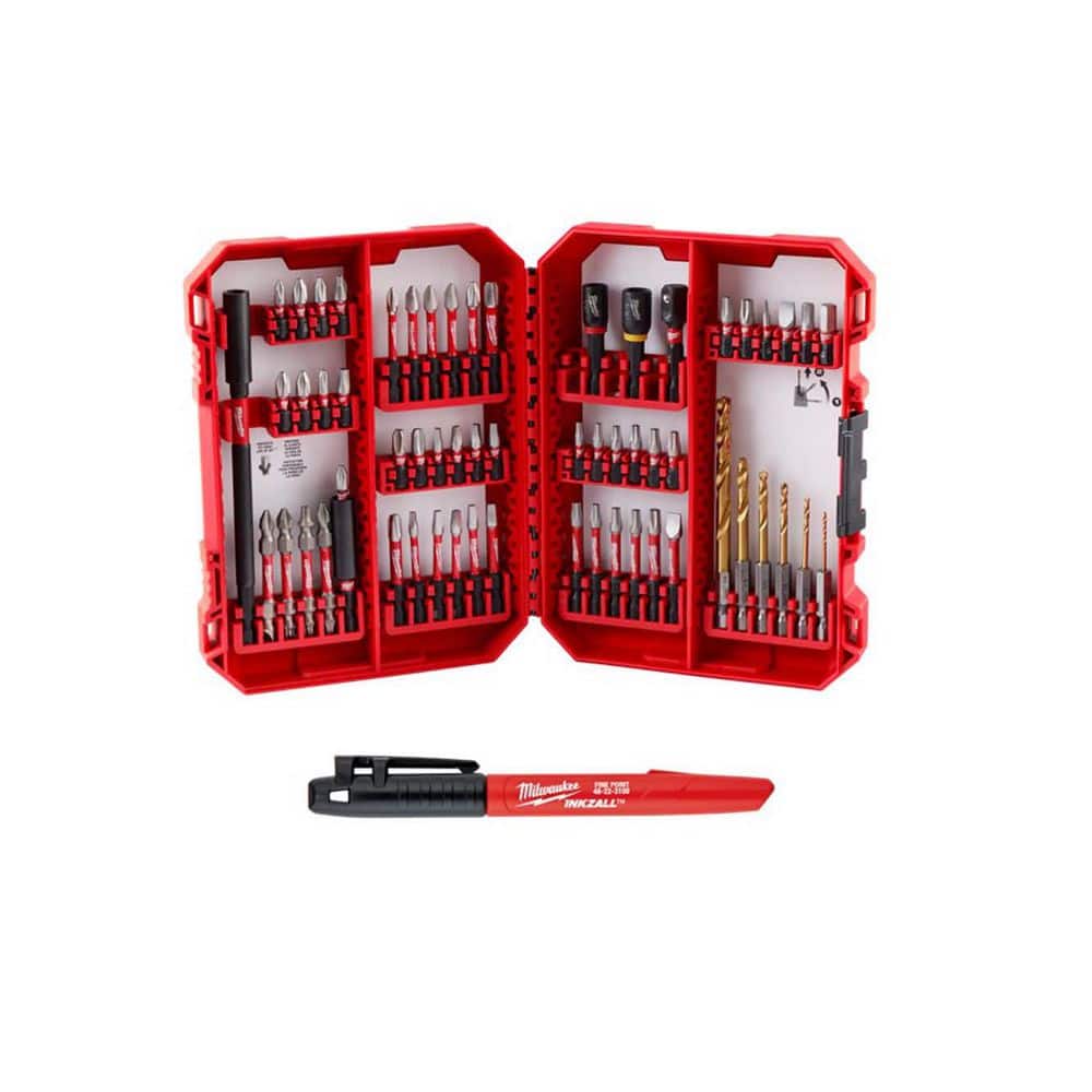 Milwaukee SHOCKWAVE Impact Duty Alloy Steel Screw Driver Bit Set