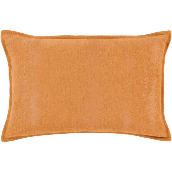 solid orange throw pillows