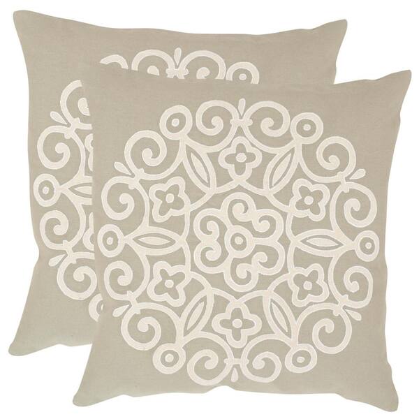 Safavieh Joanna Embroidered Pillow (2-Pack)