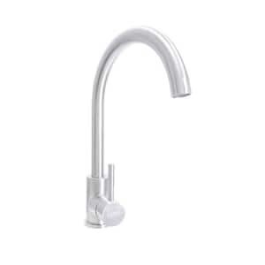 Katherine Single-Handle Standard Kitchen Faucet in Stainless Steel