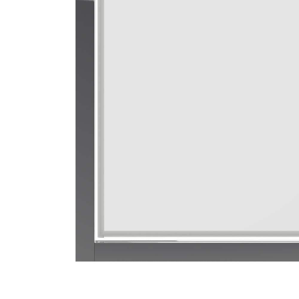 36'' Chrome Frameless Glass Shower Door