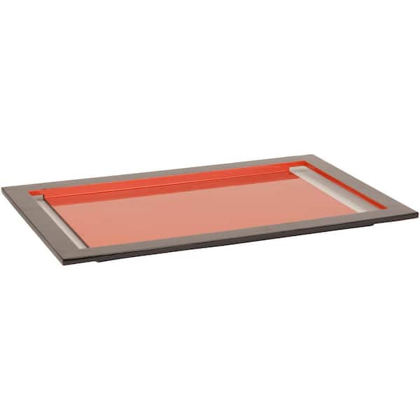 Artistic Weavers Locatax Terracotta 20 in. Decorative Tray