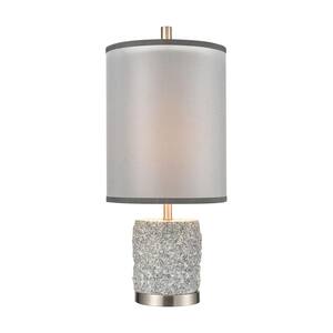 Rock On Table Lamp in Brushed Nickel