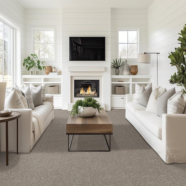 Plush Dreams III - Sweet-Brown 12 ft. 68 oz. Triexta Texture Installed Carpet