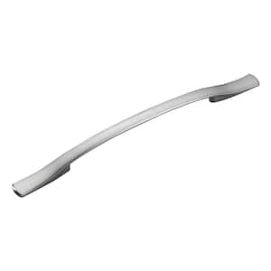 Euro-Contemporary 8 in. Center-to-Center Satin Nickel Appliance Pull