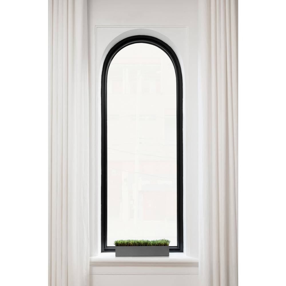 Geo Series 16" Gray Plastic-Stone Composite Planter Box Set