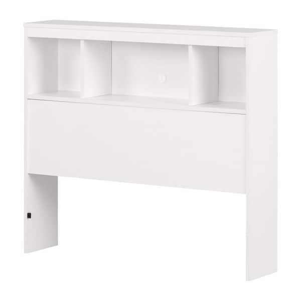South Shore 41 in. Summertime Pure White Headboard