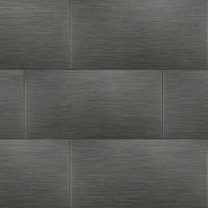 Take Home Tile Sample - Metro Gris 12 in. x 24 in. Matte Porcelain Floor and Wall Tile - 4 in. x 4 in