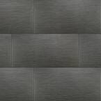 Metro Gris 12 in. x 24 in. Matte Porcelain Floor and Wall Tile (16 sq. ft./Case)