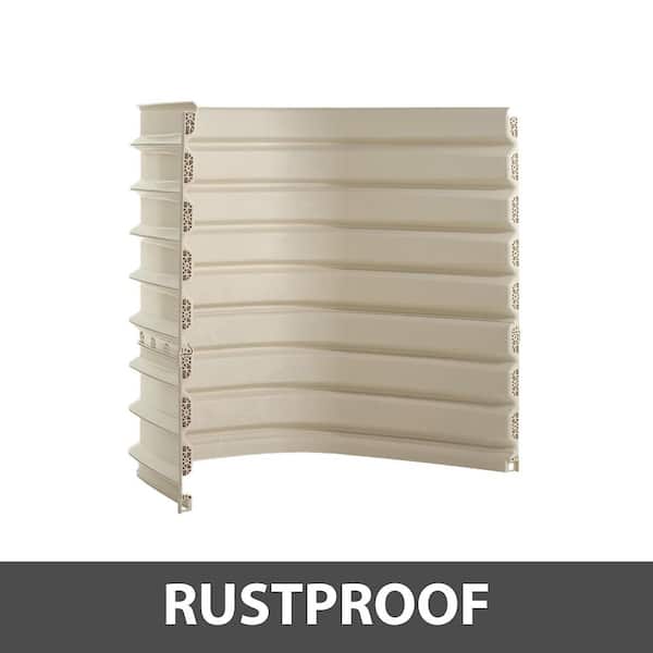 Rockwell Denali 60 in. x 39 in. x 60 in. Composite Window Well