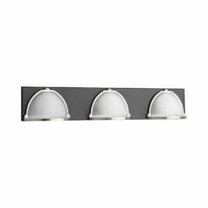 Ponder Collection 9-Watt Graphite Integrated LED Bath Light