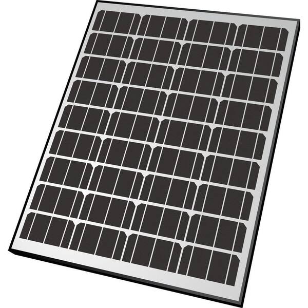NATURE POWER 85-Watt Monocrystalline Solar Panel for 12-Volt Charging