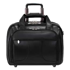 Chicago, Top Grain Cowhide Leather, 15 in. Detachable Laptop Overnight with Removable Briefcase