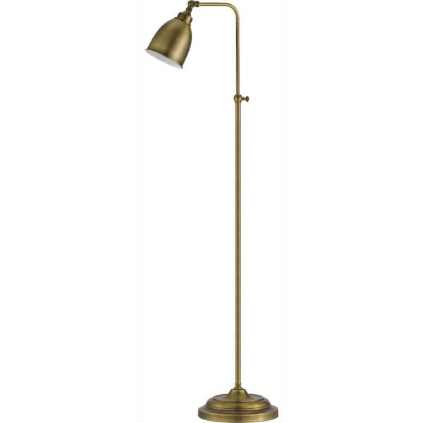 Cal Lighting 62 In Antique Bronze, Antique Adjustable Pharmacy Desk Lamp