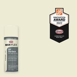 GLIDDEN MAX FLEX 12 oz. Satin In the Buff Interior/Exterior All Surface Spray Paint and Primer