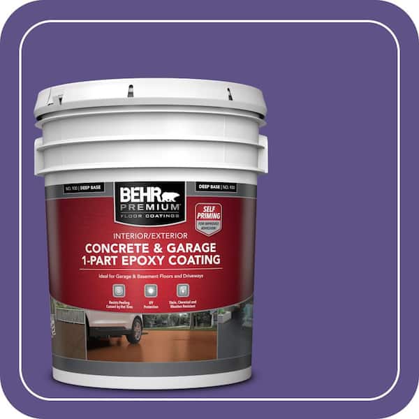 5 gal. #P560-7 Kings Court Self-Priming 1-Part Epoxy Satin Interior/Exterior Concrete and Garage Floor Paint