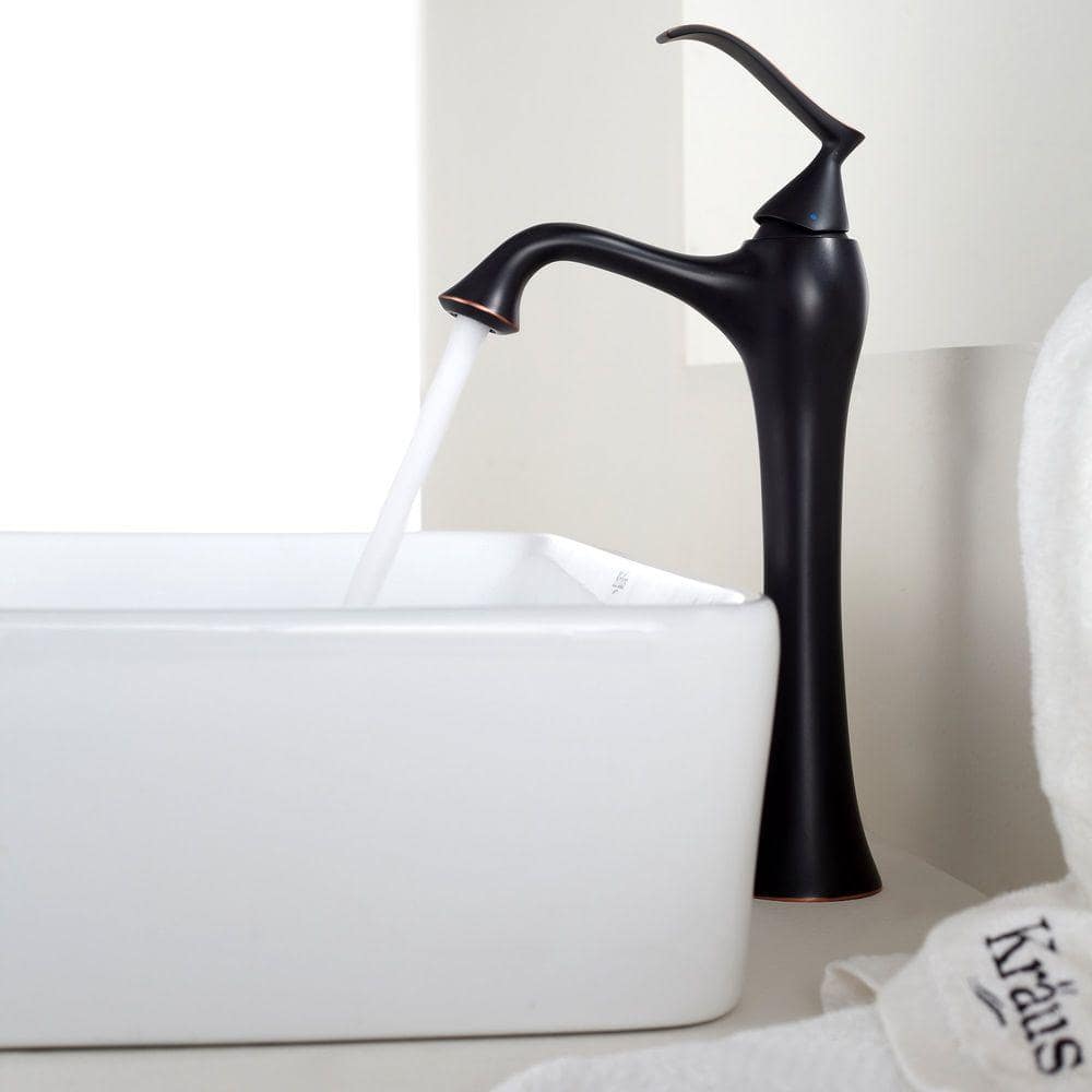Modern Square Above-Counter White Ceramic Vessel Bathroom Sink