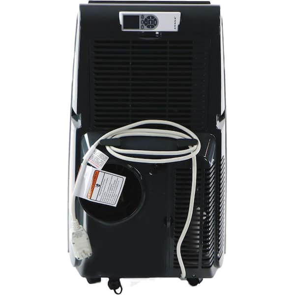 Amana 10000 Btu 6 500 Btu Doe Portable Air Conditioner In Silver And Gray Amap101aw 2 The Home Depot