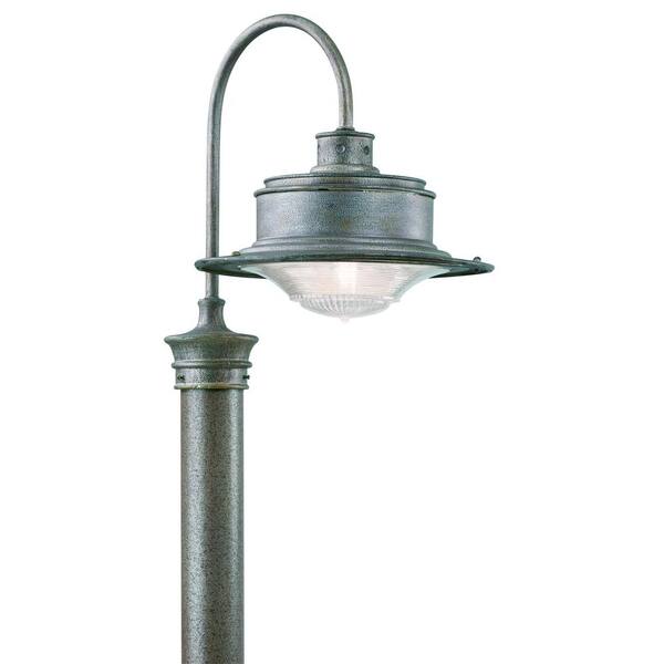 Troy Lighting South Street Outdoor Old Galvanized Post Light