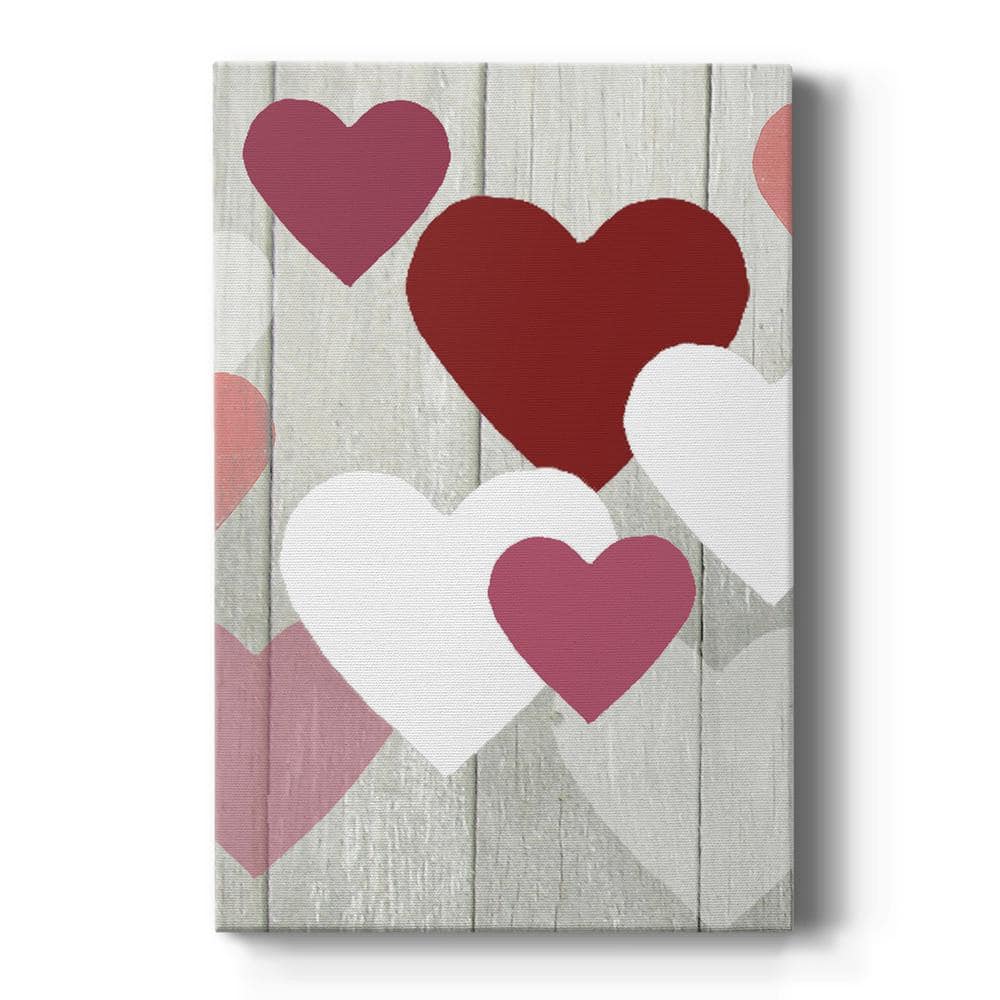 Prism Heart Canvas Print, Love Art