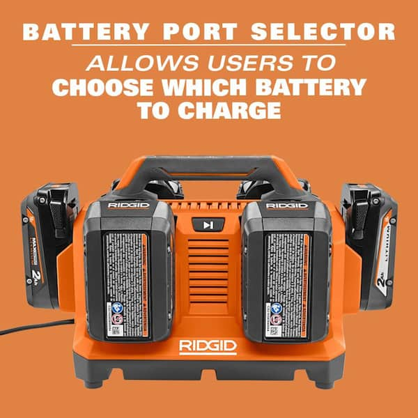 Ridgid discount multi charger