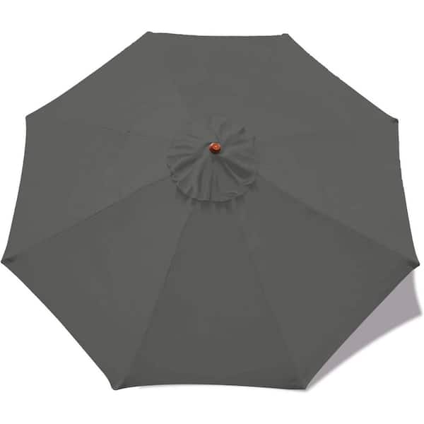 Cubilan Patio Umbrella 9 ft Replacement Canopy for 8 Ribs-Dodger Blue