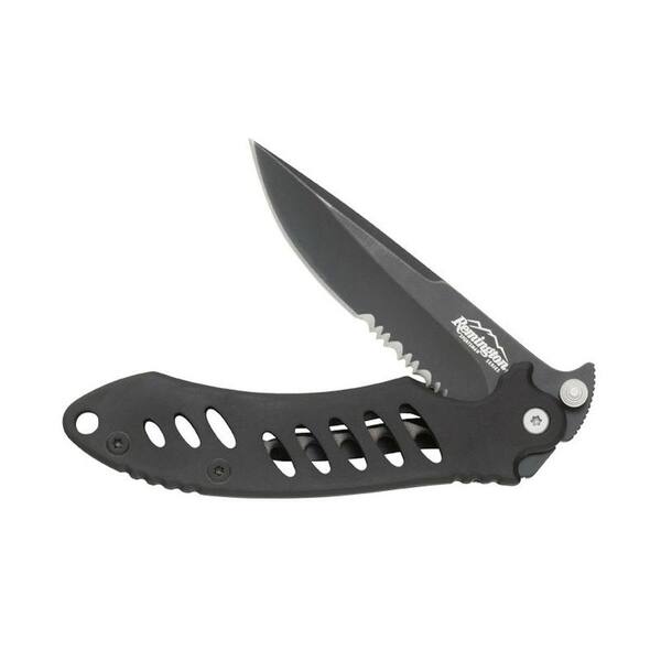 Remington Sportsman Series 4-1/16 in. Medium Folder Knife in Black