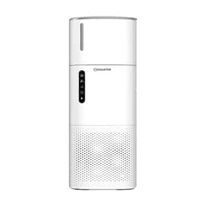 Equator 431 sq. ft. ION Smoke Remover HEPA Filter Tabletop Air Purifier/Sterilizer/Humidifier PET in White with Wifi App