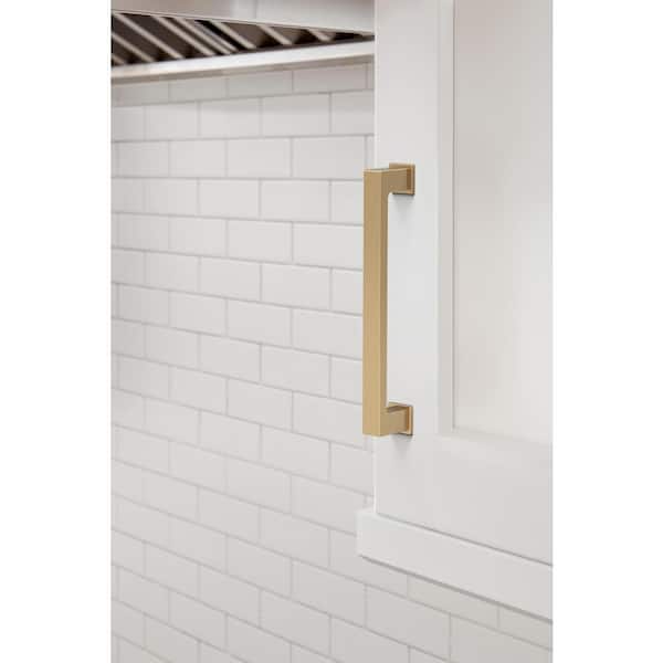 10-Pack Bridgeport 5 1/16 in.  128mm  Traditional Champagne Bronze Bar Cabinet Pull