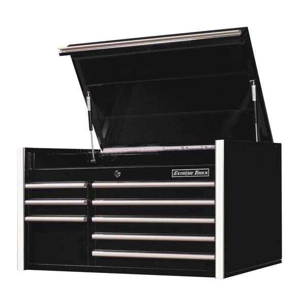 Extreme Tools RX 41 in. 8 -Drawer Top Tool Chest in Black RX412508CHBK