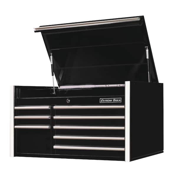 Extreme Tools RX 41 in. 8 -Drawer Top Tool Chest in Black