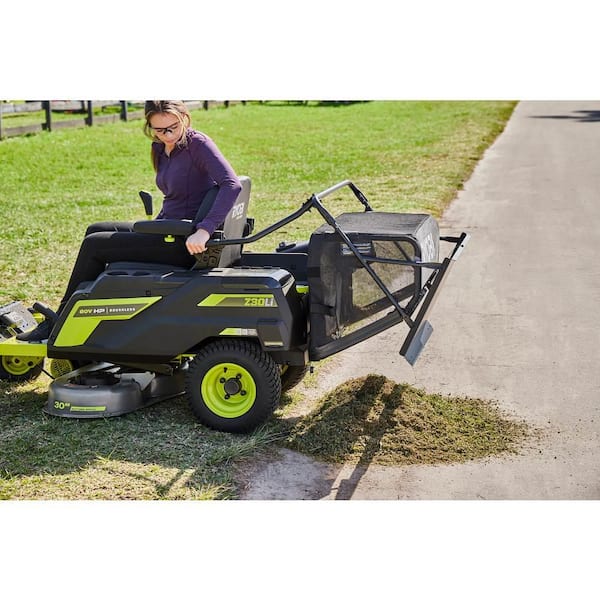 RYOBI Integrated Bagger for RYOBI 80V HP 30 in. Zero Turn Riding Lawn Mowers ACRM022 The Home Depot