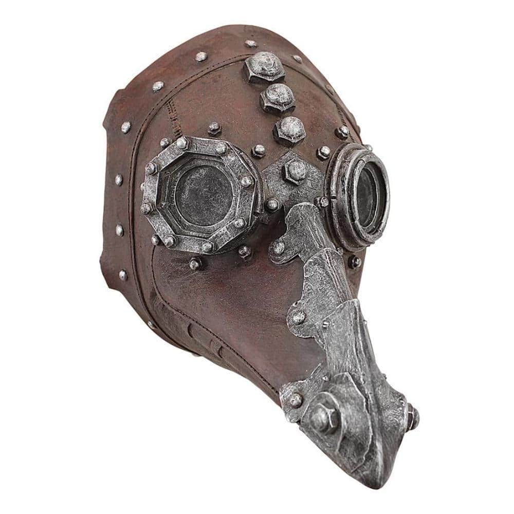 Goth Steampunk Half Face Mask - Mask and Fantasy